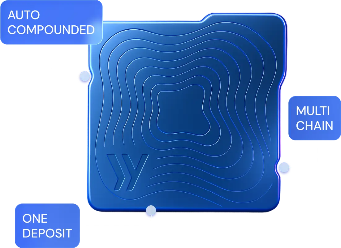 Auto-compounded, Multi-chain, One deposit. Yelay